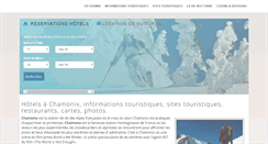 Desktop Screenshot of chamonix-tourism.com