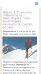 Mobile Screenshot of chamonix-tourism.com