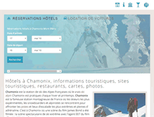 Tablet Screenshot of chamonix-tourism.com